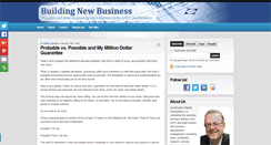 Desktop Screenshot of buildingnewbusiness.com